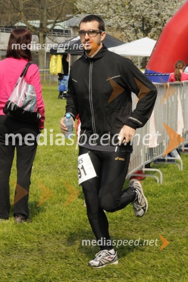 Marko Potrč, moderator na Radio 1Formaraton 2010, 2. dobrodelni tek