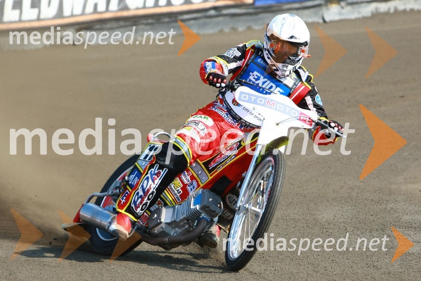 Magnus Zetterstroem (Švedska)Speedway, SGP 2010, VN Evrope, trening