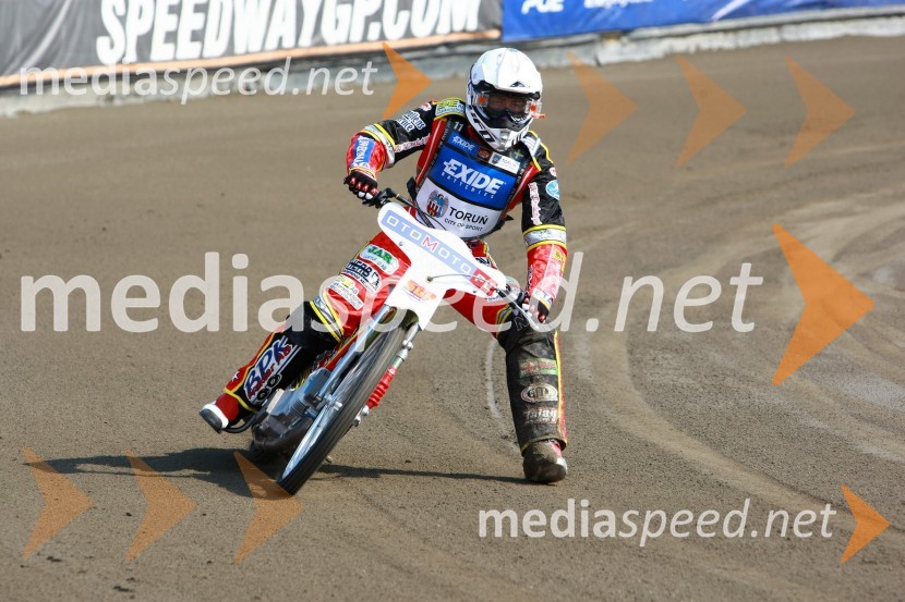 Magnus Zetterström (Švedska)Speedway, SGP 2010, VN Evrope, trening