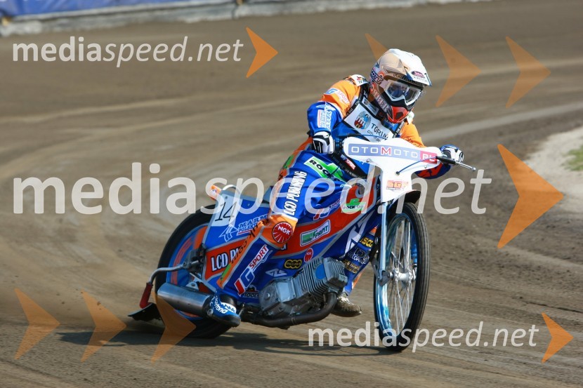 Chris Harris (Velika Britanija)Speedway, SGP 2010, VN Evrope, trening