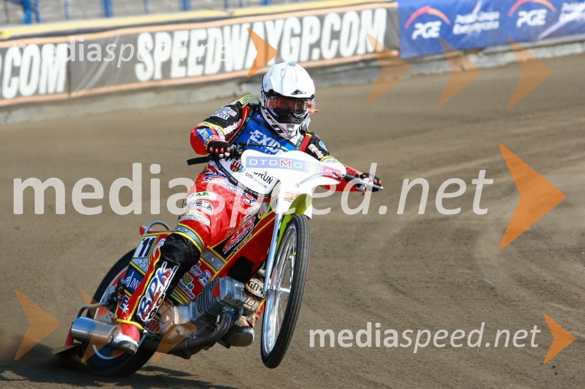 Magnus Zetterström (Švedska)Speedway, SGP 2010, VN Evrope, trening