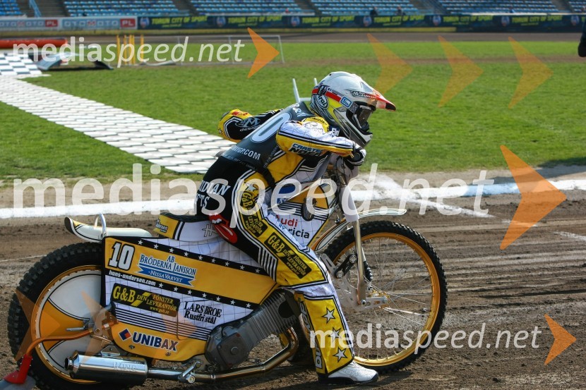 Hans N. Andersen (Danska)Speedway, SGP 2010, VN Evrope, trening
