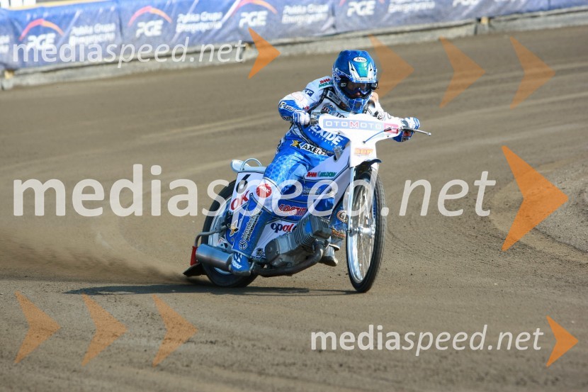 Nicki Pedersen (Danska)Speedway, SGP 2010, VN Evrope, trening