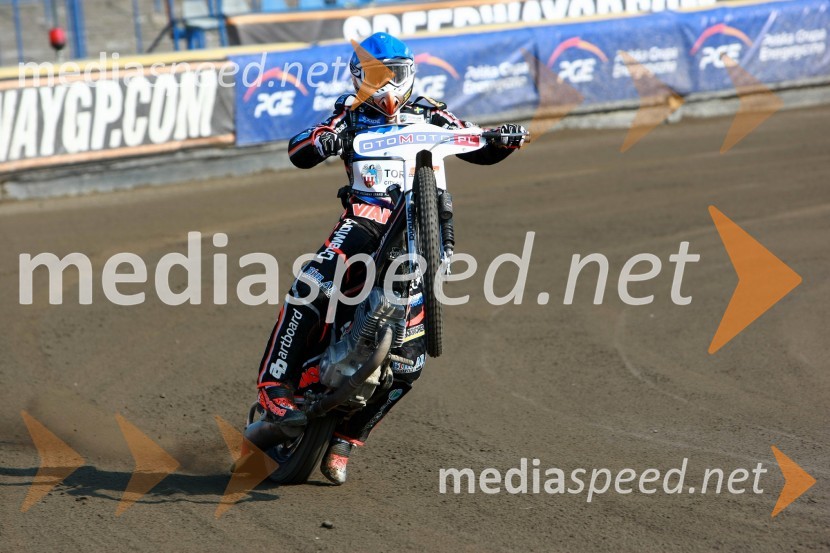Andreas Jonsson (Švedska)Speedway, SGP 2010, VN Evrope, trening