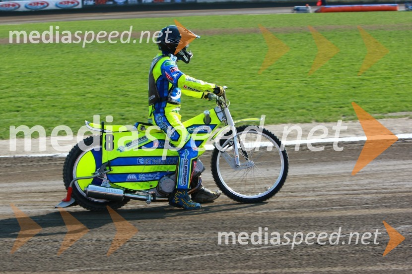 Kenneth Bjerre (Danska)Speedway, SGP 2010, VN Evrope, trening