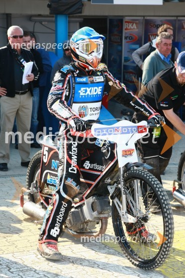 Andreas Jonsson (Švedska)Speedway, SGP 2010, VN Evrope, trening