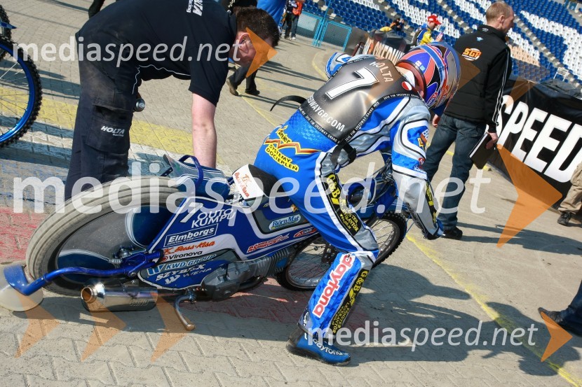 Rune Holta (Poljska)Speedway, SGP 2010, VN Evrope, trening