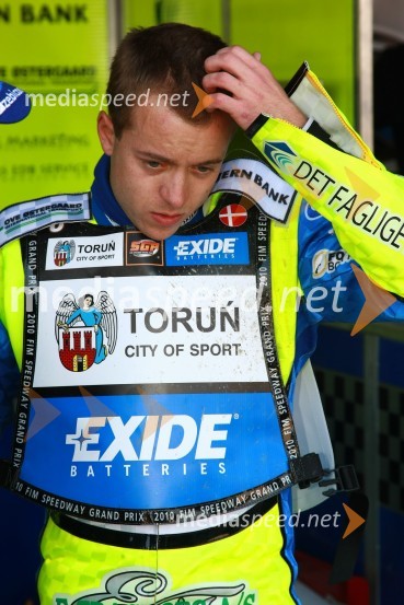 Kenneth Bjerre (Danska)Speedway, SGP 2010, VN Evrope, trening