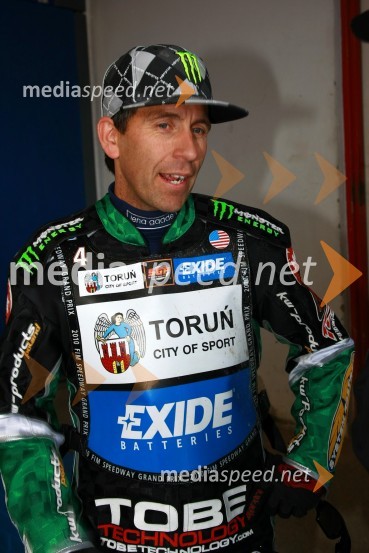 Greg Hancock (ZDA)Speedway, SGP 2010, VN Evrope, trening