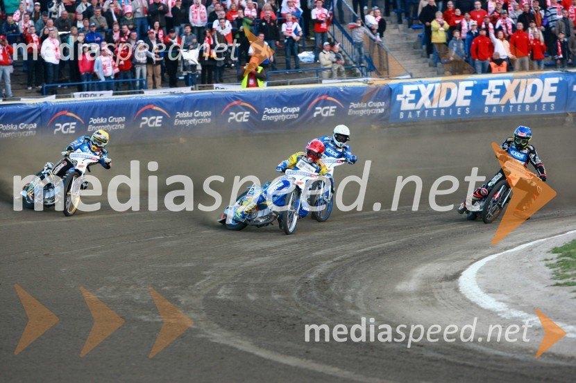 Emil Sayfutdinov (Rusija), Tomasz Gollob (Poljska), ... in ...Speedway, SGP 2010, VN Evrope, dirka
