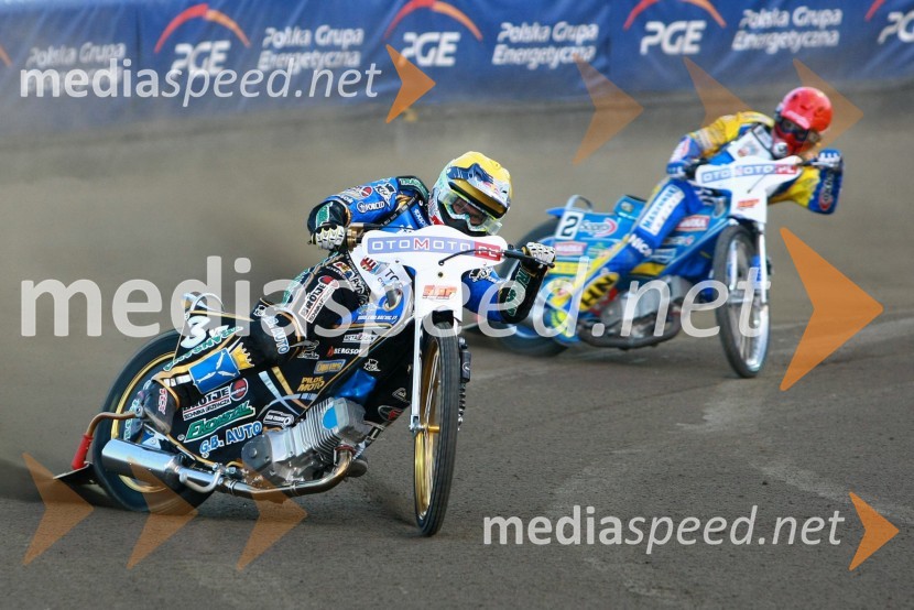 Emil Sayfutdinov (Rusija) in Tomasz Gollob (Poljska)Speedway, SGP 2010, VN Evrope, dirka