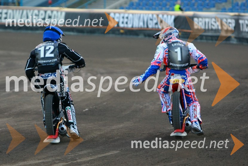 Chris Holder (Avstralija) in Jason Crump (Avstralija)Speedway, SGP 2010, VN Evrope, dirka