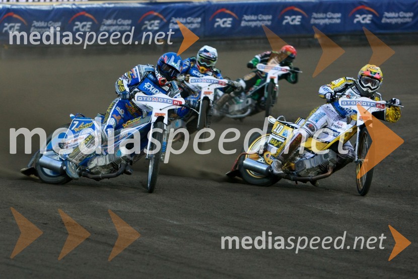 Rune Holta (Poljska) in Hans N. Andersen (Danska)Speedway, SGP 2010, VN Evrope, dirka
