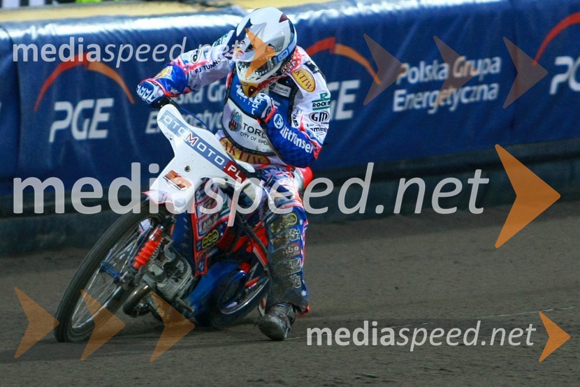 Jason Crump (Avstralija)Speedway, SGP 2010, VN Evrope, dirka