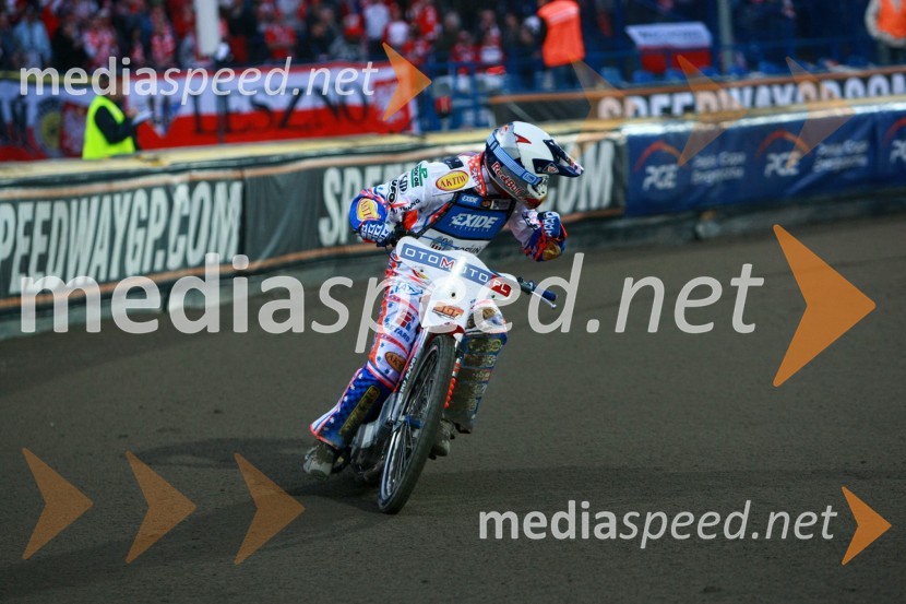 Jason Crump (Avstralija)Speedway, SGP 2010, VN Evrope, dirka