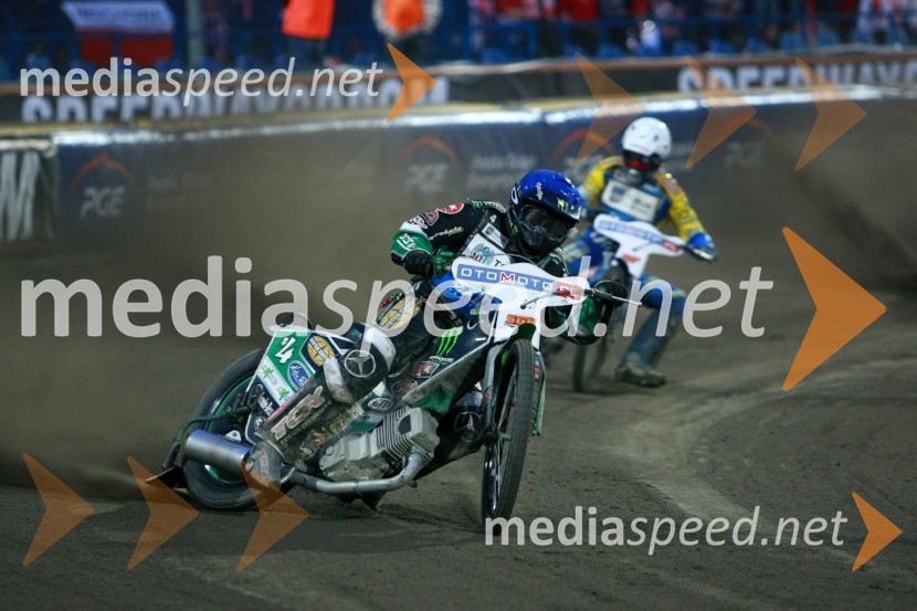 Greg Hancock (ZDA)Speedway, SGP 2010, VN Evrope, dirka
