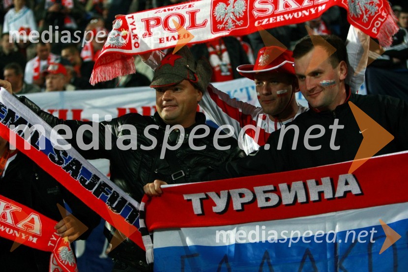 Ruski in Poljski navijačiSpeedway, SGP 2010, VN Evrope, dirka