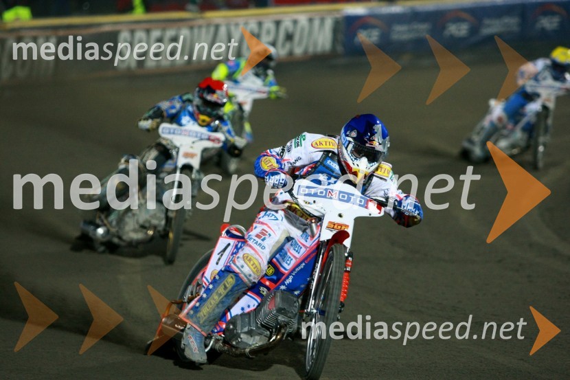 Jason Crump (Avstralija)Speedway, SGP 2010, VN Evrope, dirka