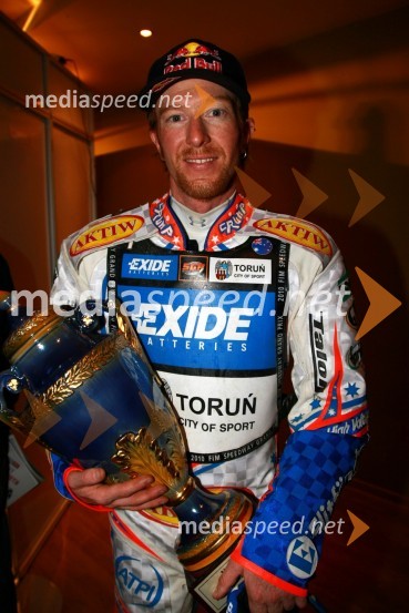 Jason Crump (Avstralija)Speedway, SGP 2010, VN Evrope, dirka