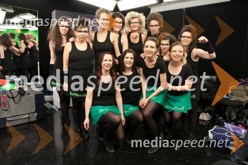 Šola irskega plesa2. polfinalna oddaja Slovenija ima talent