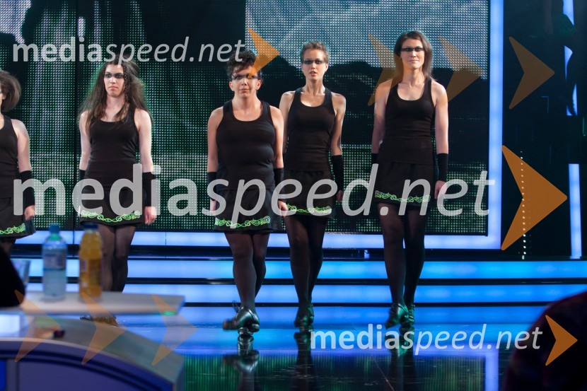 Šola irskega plesa2. polfinalna oddaja Slovenija ima talent