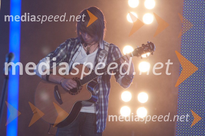 Peter Vode, zmagovalec 2. polfinalne oddaje2. polfinalna oddaja Slovenija ima talent