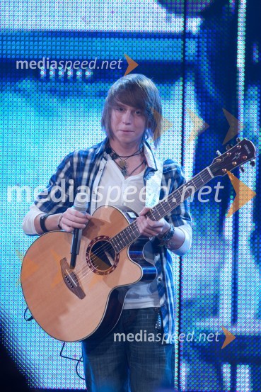 Peter Vode, zmagovalec 2. polfinalne oddaje2. polfinalna oddaja Slovenija ima talent