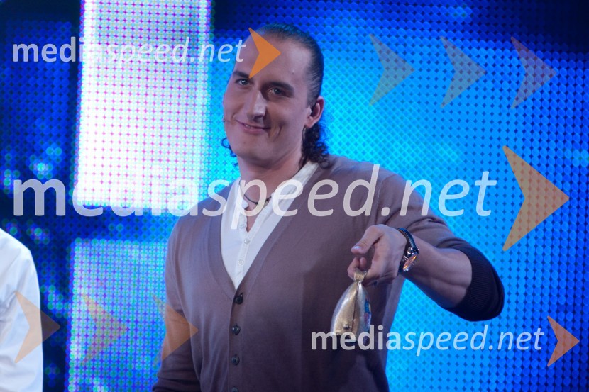 Vid Valič, povezovalec prireditve in G zvonec2. polfinalna oddaja Slovenija ima talent