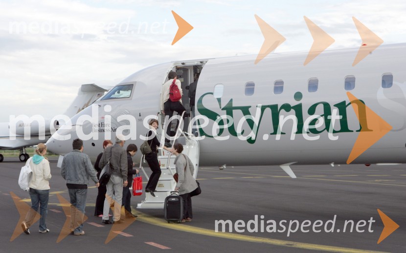 Letalo Bombardier Canadair Regional Jet 700 (CRJ 700)Novo letalo družbe Styrian Spirit