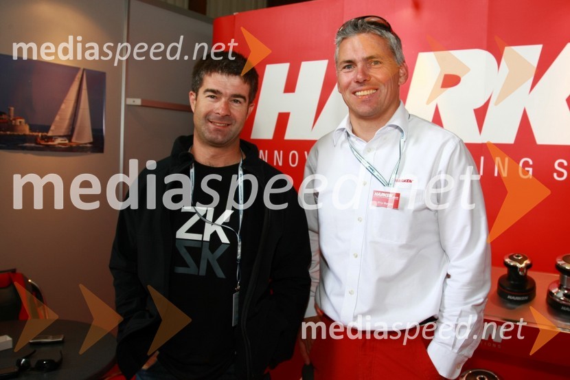 Tomaž Čopi in Mitja Margon, jadralca15. Internautica 2010, otvoritev