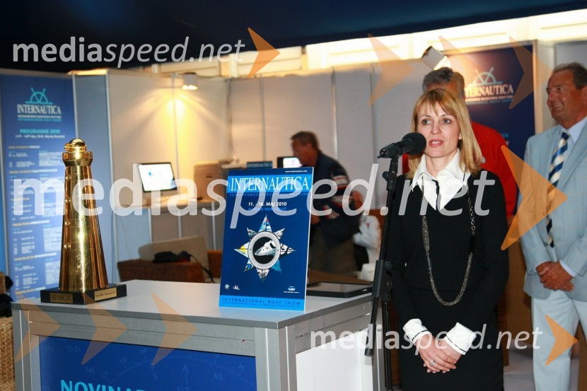 Barbara Uranjek, direktorica marketinga, BMW Group Slovenija15. Internautica 2010, otvoritev