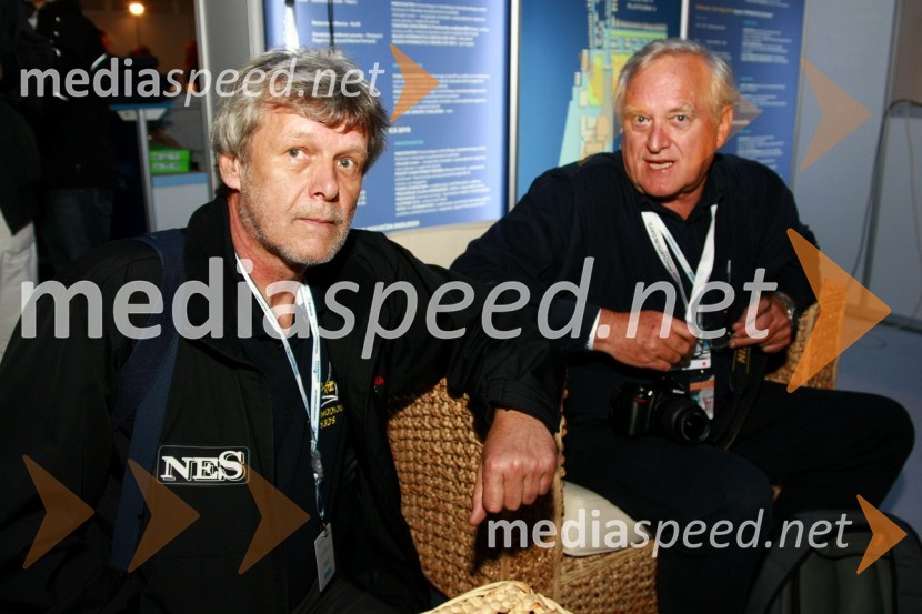 Franci Stres in Bojan Levič, novinarja15. Internautica 2010, otvoritev