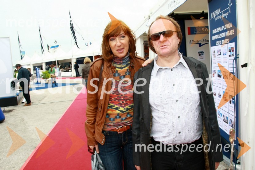 Borut Mišica, direktor podjetja Interservice d.o.o. in soproga Murka15. Internautica 2010, otvoritev