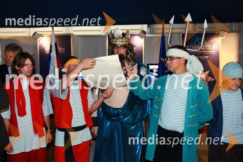 Bog Neptun15. Internautica 2010, otvoritev