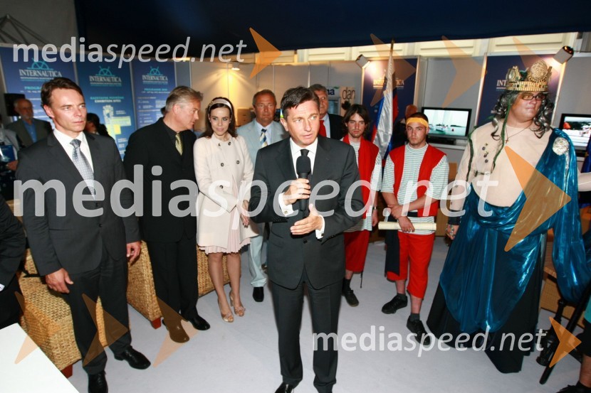 Borut Pahor, predsednik vlade Republike Slovenije15. Internautica 2010, otvoritev