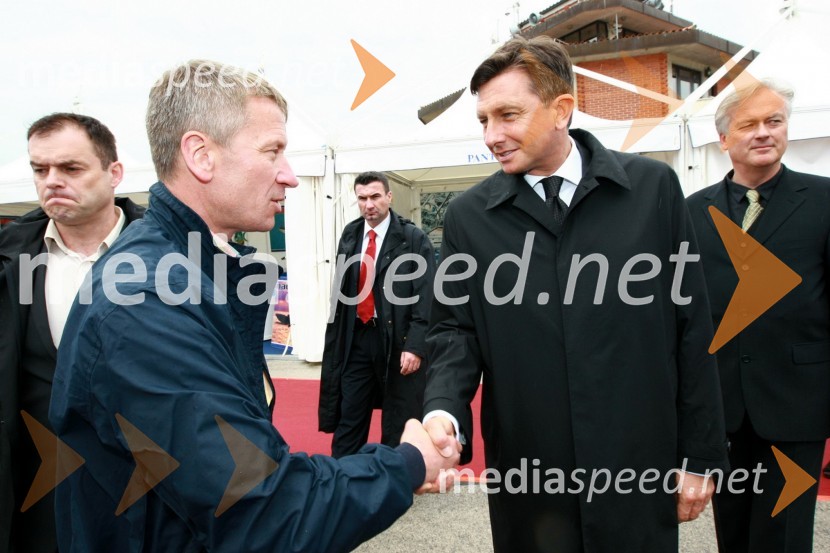 Dr. Robert Ferko, predsednik uprave podjetja Elan d.o.o. in Borut Pahor, predsednik vlade Republike Slovenije15. Internautica 2010, otvoritev
