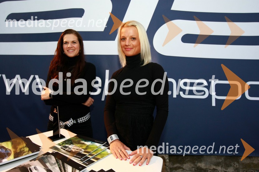 Danijela Stojanovič, marketing Toyota Slovenija in Lea Sitar, Lexus center LjubljanaEkskluzivna predstavitev jadrnic Elan 350 R - Evolution in Elan impression 444 Evolution