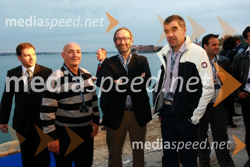 ..., Rob Humphreys, oblikovalec Elanovih plovil in ...Ekskluzivna predstavitev jadrnic Elan 350 R - Evolution in Elan impression 444 Evolution