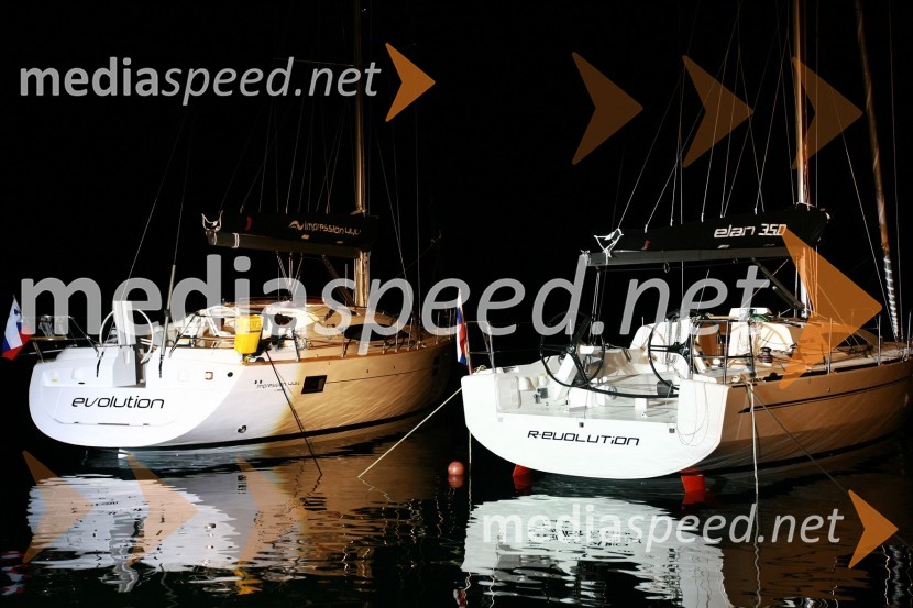 Jadrnici Elan impression 444 Evolution in Elan 350 R - evolutionEkskluzivna predstavitev jadrnic Elan 350 R - Evolution in Elan impression 444 Evolution