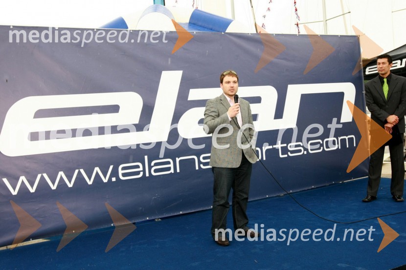 Luka Kepec, direktor prodaje Elan Marine15. Internautica 2010, otvoritev