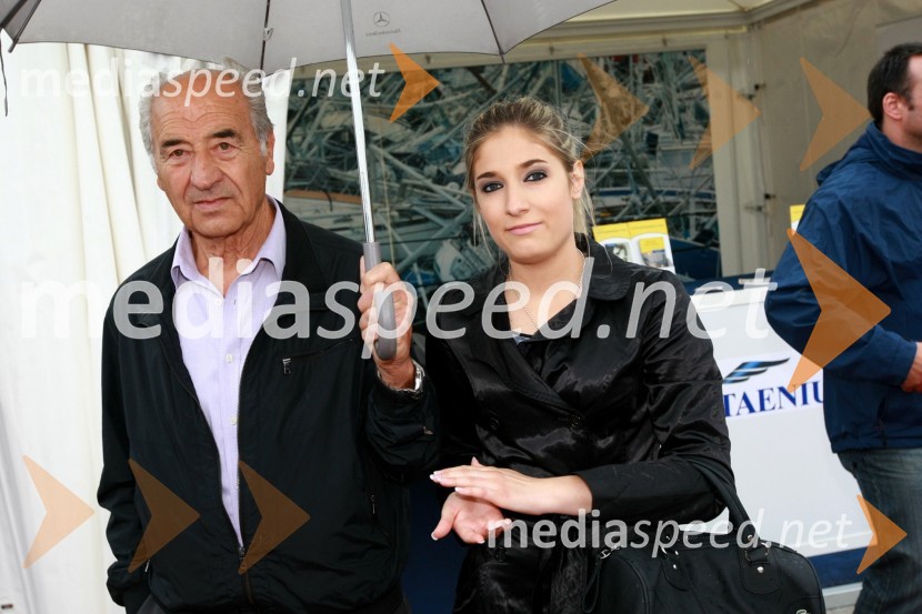 Janko Kosmina in vnukinja Helena Kosmina15. Internautica 2010, otvoritev