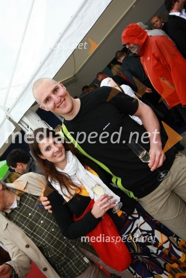 Ana Jelušič, smučarka in Andrej Šporn, smučar15. Internautica 2010, otvoritev