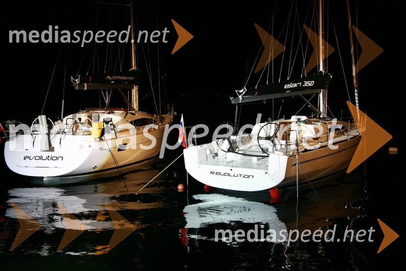 Jadrnici Elan impression 444 Evolution in Elan 350 R - evolutionEkskluzivna predstavitev jadrnic Elan 350 R - Evolution in Elan impression 444 Evolution