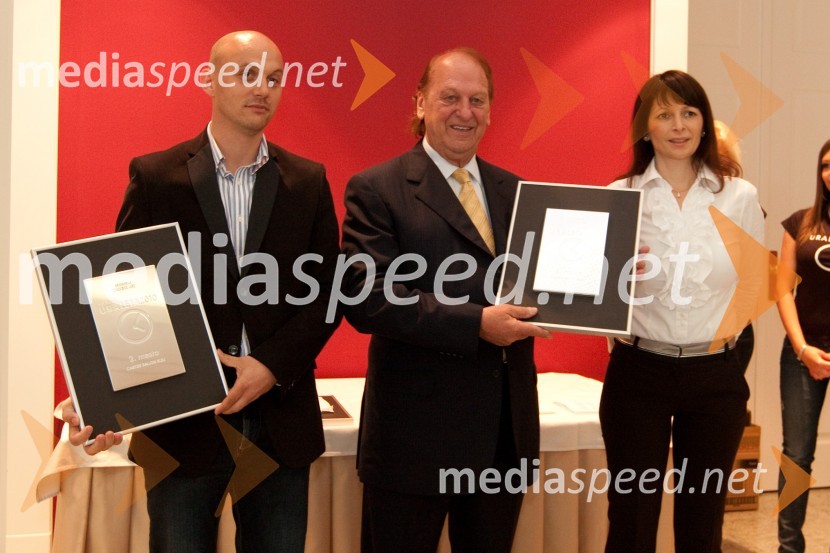 Boštjan Bahovec, Slowatch, Tomislav Loboda, zlatar in Klavdija Zrim, marketing Diners Club MagazineUra leta 2010