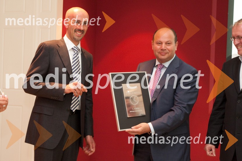 Bojan Levič, Kronomedia in Peter Kellner, CEO UVG/BreitlingUra leta 2010