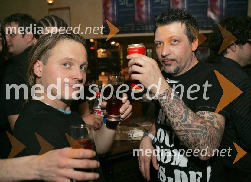 Matjaž Jelen, skupina Šank Rock in Aleš Uranjek, Šank Rock in glasbeni menedžerSRF - Slovenski radijski festival 2004