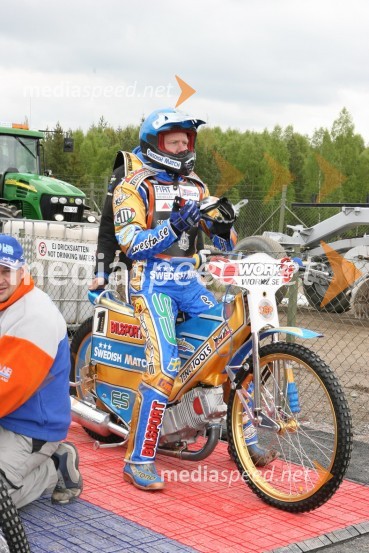 Tony Rickardsson (Švedska)SPEEDWAY GRAND PRIX, VN Švedske 2006, trening