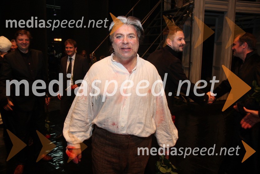 Miro Solman, operni pevecTosca, premiera opere v SNG Maribor