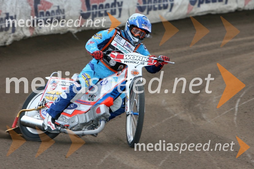 Greg Hancock ZDASPEEDWAY GRAND PRIX, VN Švedske 2006, trening