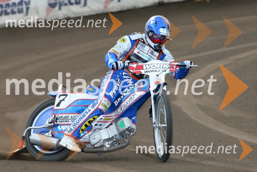 Tomasz Gollob (Poljska)SPEEDWAY GRAND PRIX, VN Švedske 2006, trening